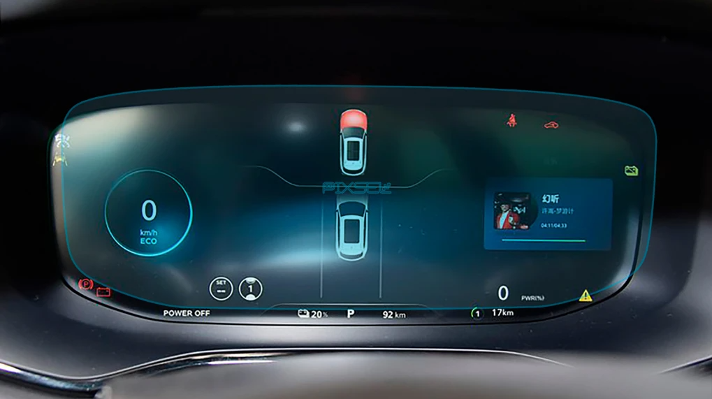 скло захистне на панель приладів MG Marvel R 11.9“ 2021 - (22018)