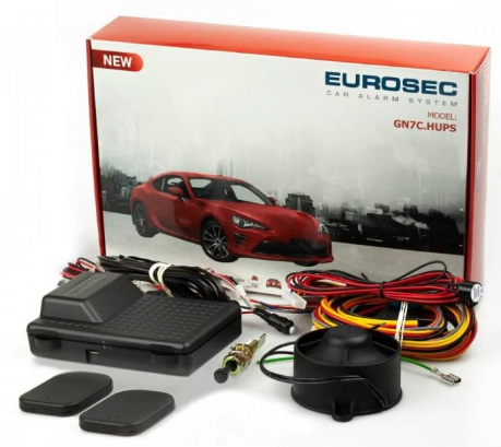 автосигналізація GPS EUROSEC GN7C.HUPS з 2-ма мітками,одностороння (MG) (50571)