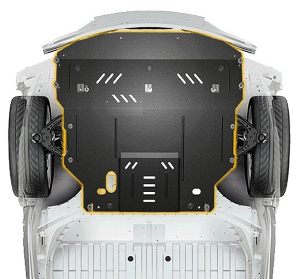 захист картера MG ONE ТМ Kolchuga ZiPoFlex (50576)