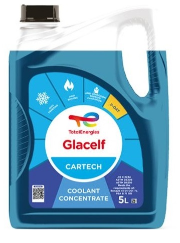 Рідина охолоджувальна TOTAL COOLELF CARTECH -37°C 5L MG (50614)