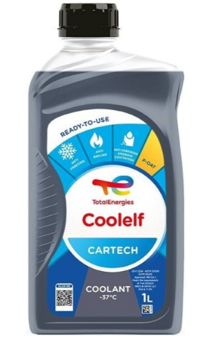 Рідина охолоджувальна TOTAL COOLELF CARTECH -37°C 1L MG (50615)