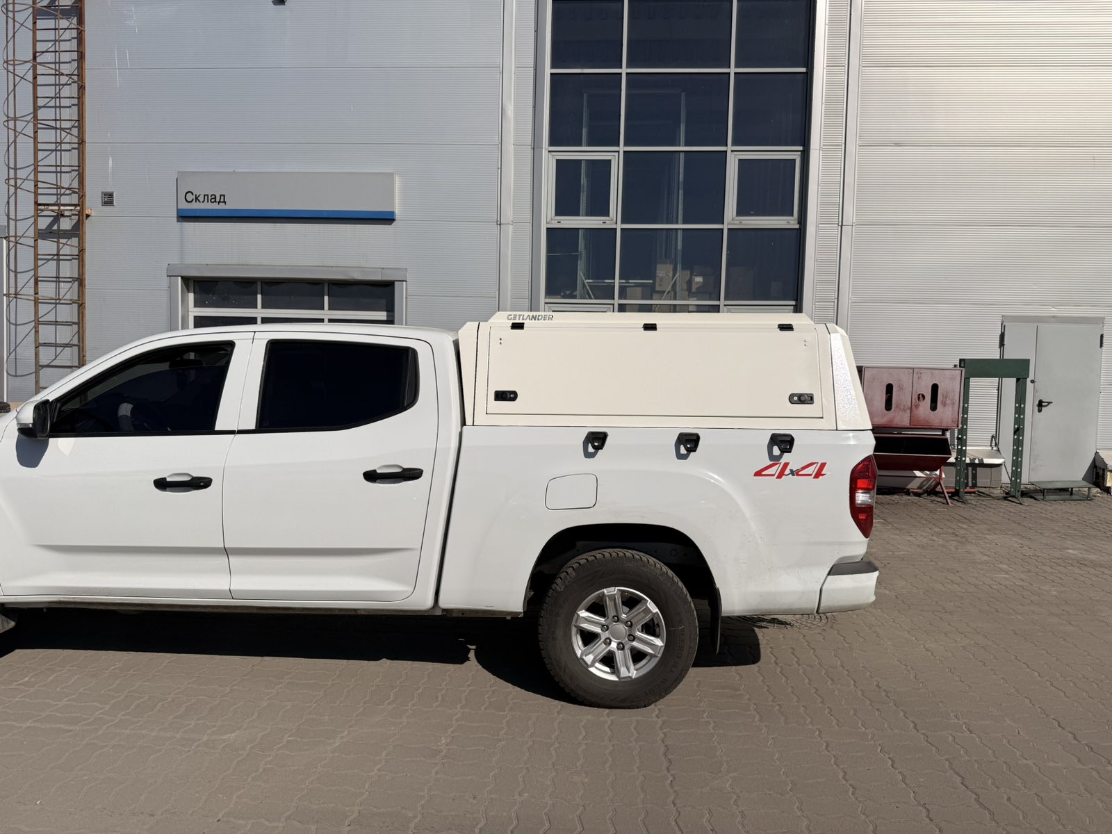 Кунг металевий автомобільний MAXUS T60 без вікон довга база (51344)