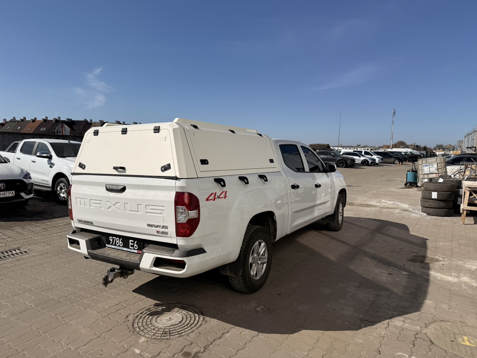 Кунг металевий автомобільний MAXUS T60 без вікон довга база (51344)