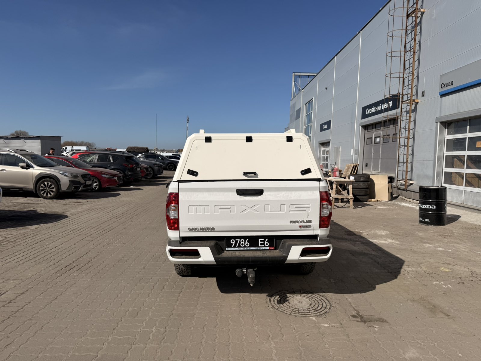 Кунг металевий автомобільний MAXUS T60 без вікон довга база (51344)