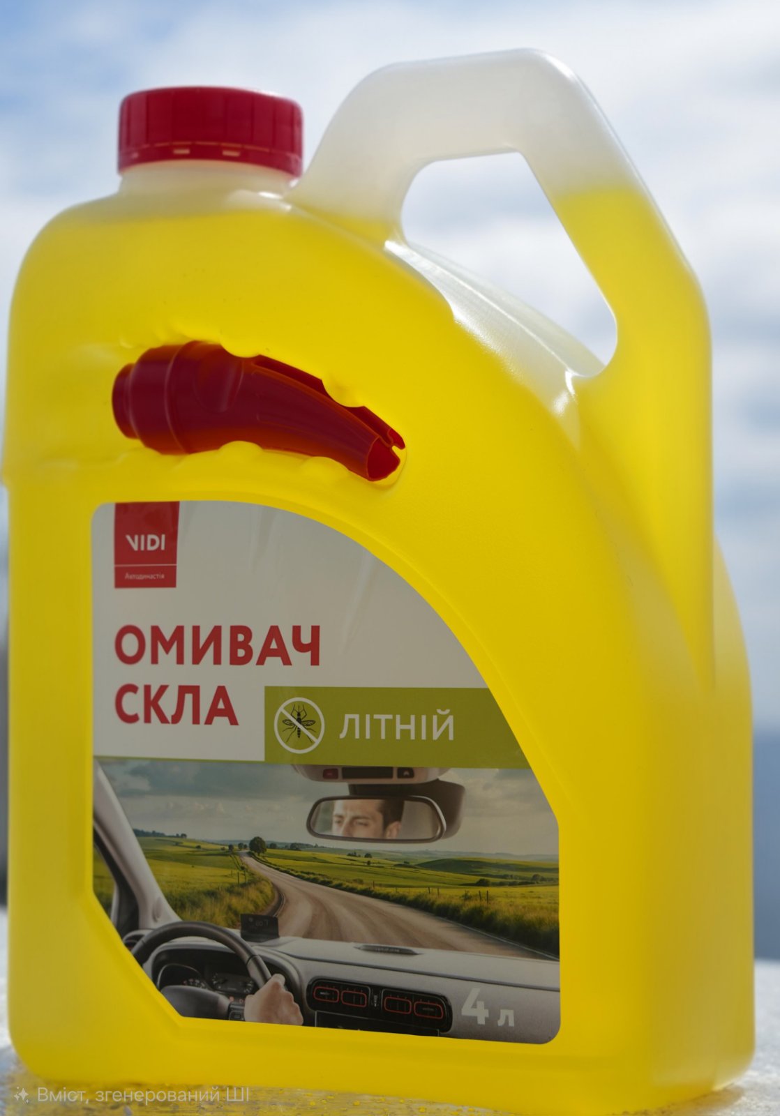 Омивач скла літній VIDI 4л (папайя-лічі) (50966)