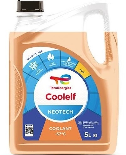 Рідина охолоджувальна COOLELF NEOTECH -37°C 5л (52562)
