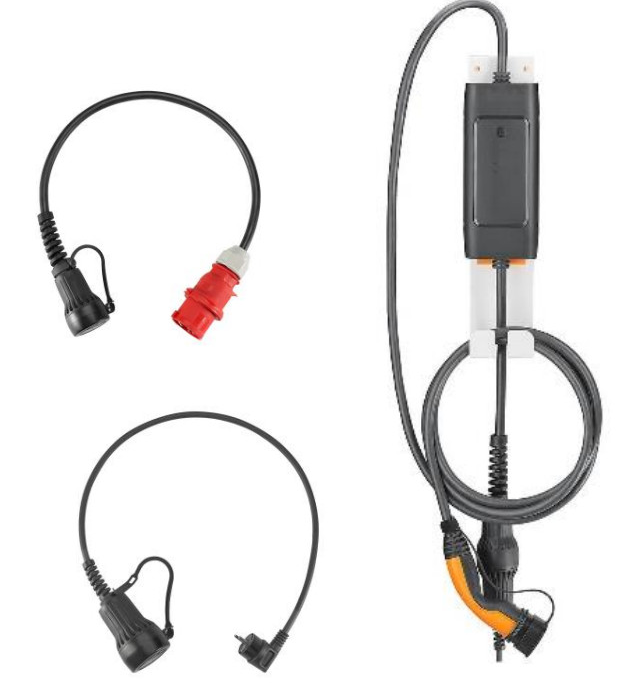 Зарядна станція з кабелем MOBILE CHARGING STATION Universal SET Type 2-CEE 11кВт, 16А 3-фазна + S (50541)