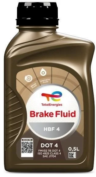 Рідина гальмівна TOTAL HBF 4 0.5L DOT 4 MG (50616)